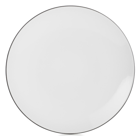 Talerz płaski 280 mm Equinoxe biały
