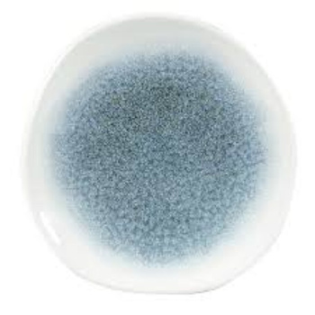 Talerz płytki organic 186 mm Raku Topaz Blue