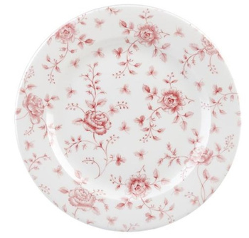 Talerz płytki 305 mm Rose Chintz Cranberry