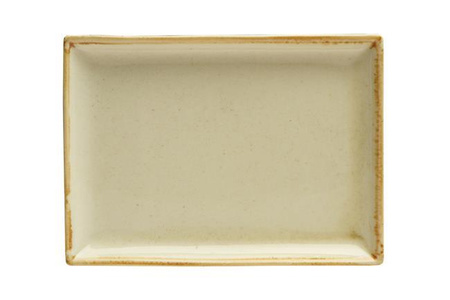 Taca prostokątna Sun Seasons 350 x 260 mm kremowa