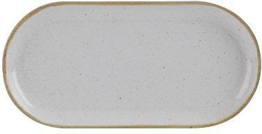 Półmisek owalny Ashen Seasons 300 x 150 mm szary