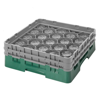 Kosz na szkło - śr. szk. 9,8  wys. 9 cm niebieski