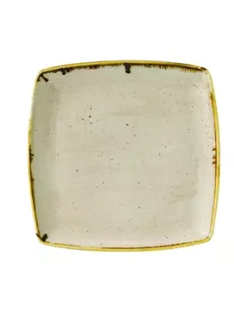 STONECAST NUTMEG CREAM TALERZ KWADRATOWY 268X268 MM