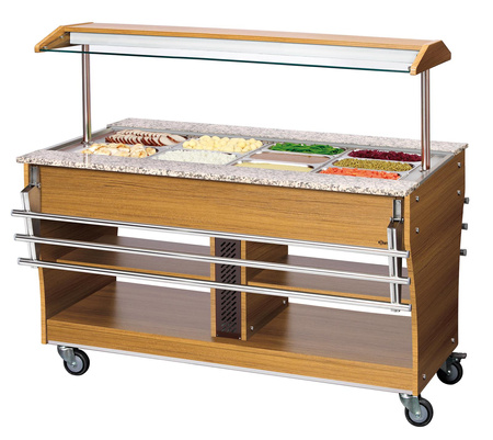 Wózek bufet., grzew. 4x 1/1 GN