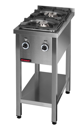 Kuchnia gazowa 2 palnikowa Kromet 000.KG-2M