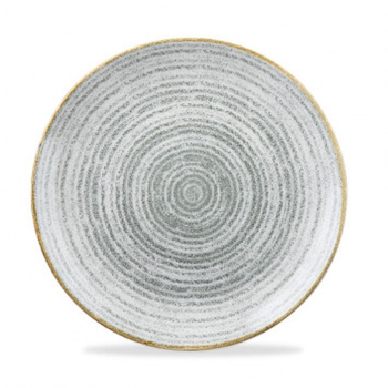 Talerz coupe 260 mm Homespun Stone Grey Studio Prints
