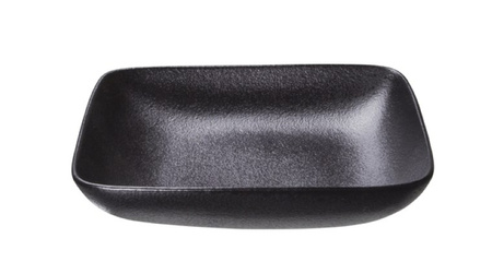 DAZZLE BLACK TALERZ GŁĘBOKI KWADRATOWY POJ. 850 ML