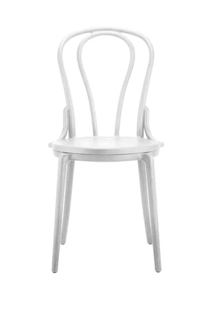 Krzesło kuchenne klasyczne bankietowe Vintage - białe