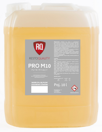 Profesjonalny płyn do mycia naczyń w zmywarkach gastronomicznych M10