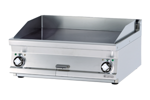 FTLRT-78 ETS ﻿﻿Płyta grillowa elektryczna 1/2 gładka, 1/2 ryflowana chromowana