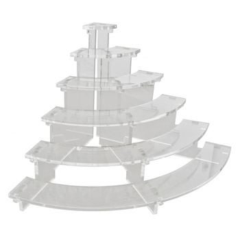 Ekspozytor 1/4 koła transparenty