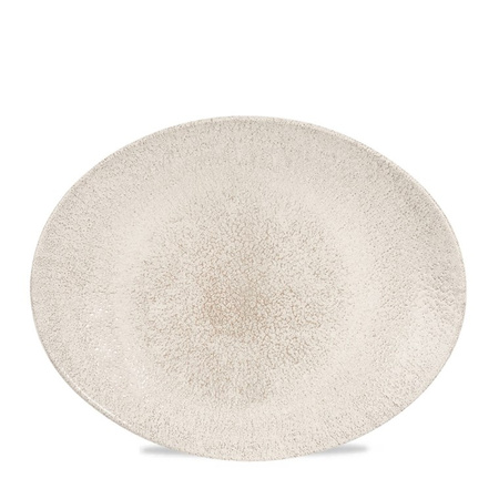 Talerz owalny 255 x 317 mm Raku Agate Grey