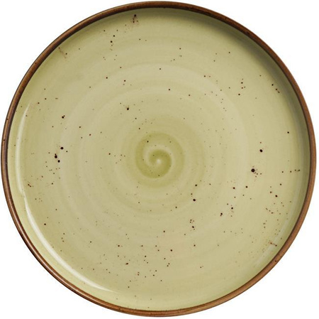 Talerz z wysokim rantem Olive 270 mm kremowy