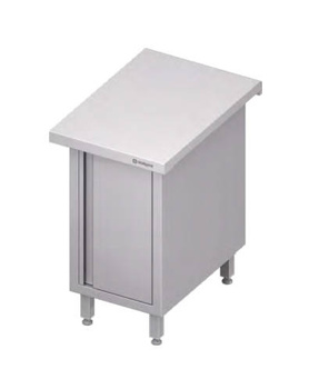 Stanowisko neutralne, zabudowane, drzwi skrzydłowe 600x750x880 mm