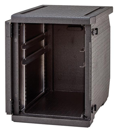 Pojemnik termoizolacyjny Cambro CAM GOBOX ładowany od przodu, 155 l, regulowane 2 pary prowadnic, na poj. o wym.600x400 155 l CAMBRO