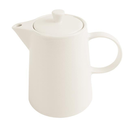 Dzbanek Line 850 ml kremowo - biały