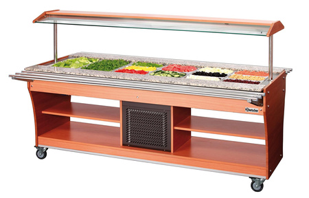 Półka do tac, 1 szt., 6x 1/1 GN