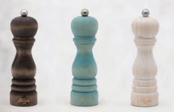 Młynek do pieprzu Vintage 190 mm biały