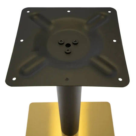 Stolik kawiarniany barowy ARP608 - kwadratowy, 70x70cm czarny