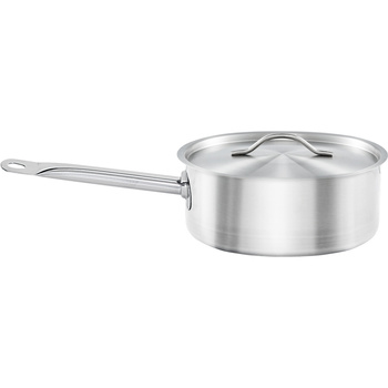 Rondel z pokrywką, stalowy, Basic, O 240 mm, V 3.6 l