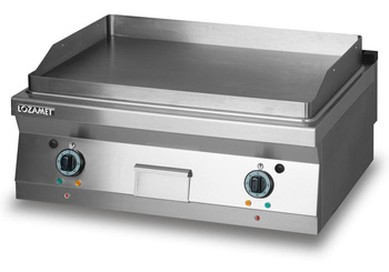 Grill płytowy elektryczny - płyta gładka