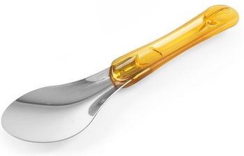 Szpatuła do lodów Hendi, żółta, dł. 26 cm, nierdzewna