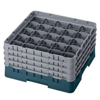 Kosz na szkło - szklanki max.śr8.7 cm, wys. 21.6cm niebieski