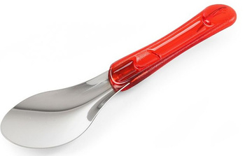 Szpatuła do lodów Hendi, czerwona, dł. 26 cm, nierdzewna