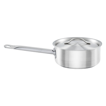 Rondel z pokrywką, stalowy, Basic, O 200 mm, V 2.2 l