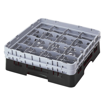 Kosz na szklanki max.śr10.9 cm, wys. 23.8cm czarny