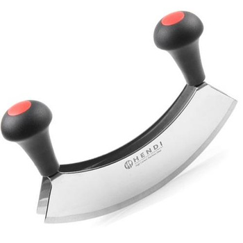 Nóż do siekania ziół z podwójnym ostrzem, walcowany, dł. 23 cm Hendi 844366