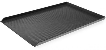 Blacha piekarnicza 60x40 cm, perforowana, aluminiowa z silikonem, Hendi 808221