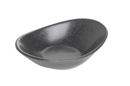 Mini naczynie owalne Coal Seasons 110 mm czarne