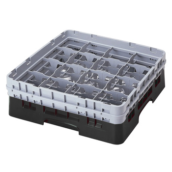 Kosz na szkło - śr. szklanki 10,9, wys. 17,4 cm czarny