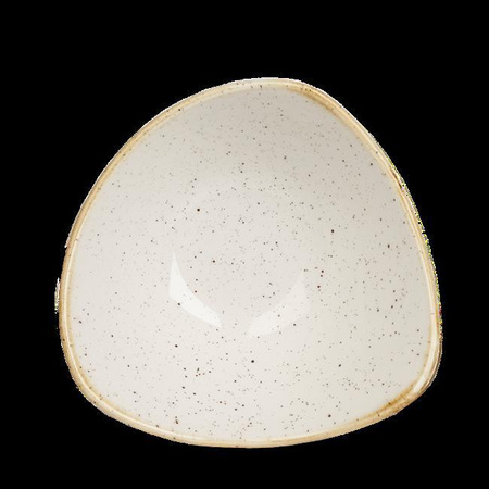 Miska trójkątna 185 mm Stonecast Barley White Churchill