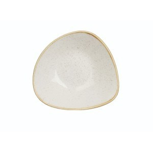 STONECAST BARLEY WHITE Miska trójkątna 260 ml, 153 mm/12 szt.