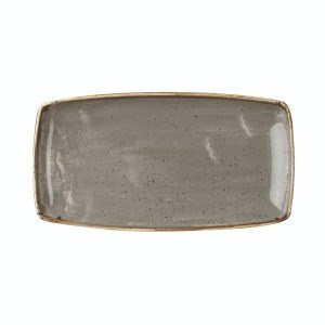 STONECAST PEPPERCORN GREY Półmisek prostokątny Oblong 345 x 185 mm/6 szt.