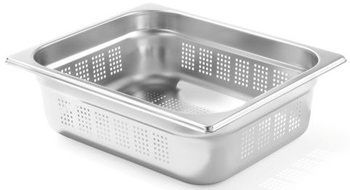 Pojemnik GN 1/2 100 perforowany, nierdzewny Hendi Profi Line 802427
