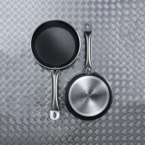 ST-BLACK Patelnia aluminiowa 4 mm do indukcji, średnica 36 cm