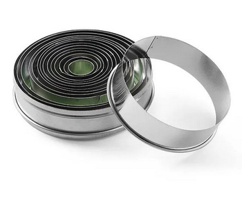 Forma do wycinania gładka, zestaw 14 szt, Hendi 673416