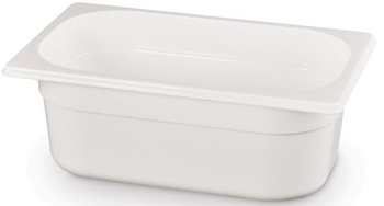Pojemnik GN 1/4 100, poliwęglan biały Hendi 862674