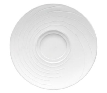 Spodek podwójny z reliefem biały Maitre