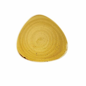 Talerz trójkątny 229 mm Stonecast Mustard