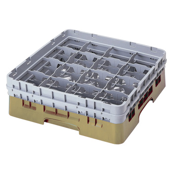 Kosz na szklanki max. 10.9 cm, wys.19.4 cm beżowy