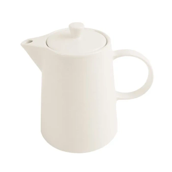Dzbanek Line 435 ml kremowo - biały