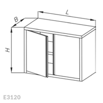 Szafka wisząca Egaz E3120 900x400 mm