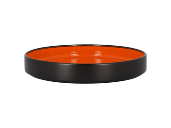 FIRE Talerz głęboki, okrłągły 27 cm pomarańczowy