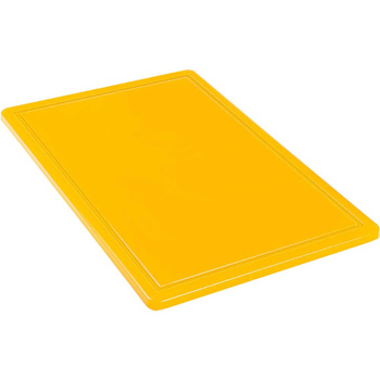 Deska do krojenia HACCP 60x40 cm, żółta, Stalgast 341633