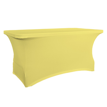 Pokrowiec na stół prostokątny dł. 152,4 cm kanarko