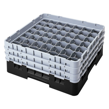 Kosz na szkło - śr. szkl. 6 cm, wys. 21,6 cm czarny